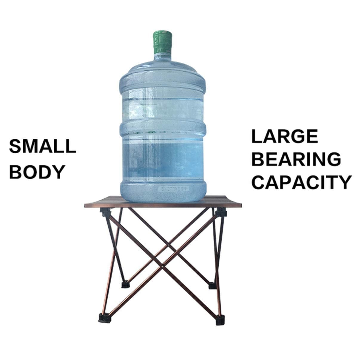 LFGUD durable aluminum top, waterproof and easy to clean.