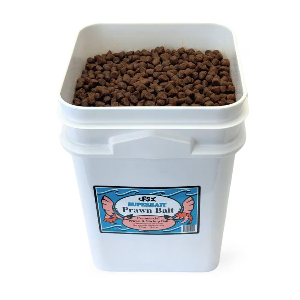 LFS Prawn/Shrimp SuperBait bait cup pre-soaked in oil attracts prawns with lasting scent.