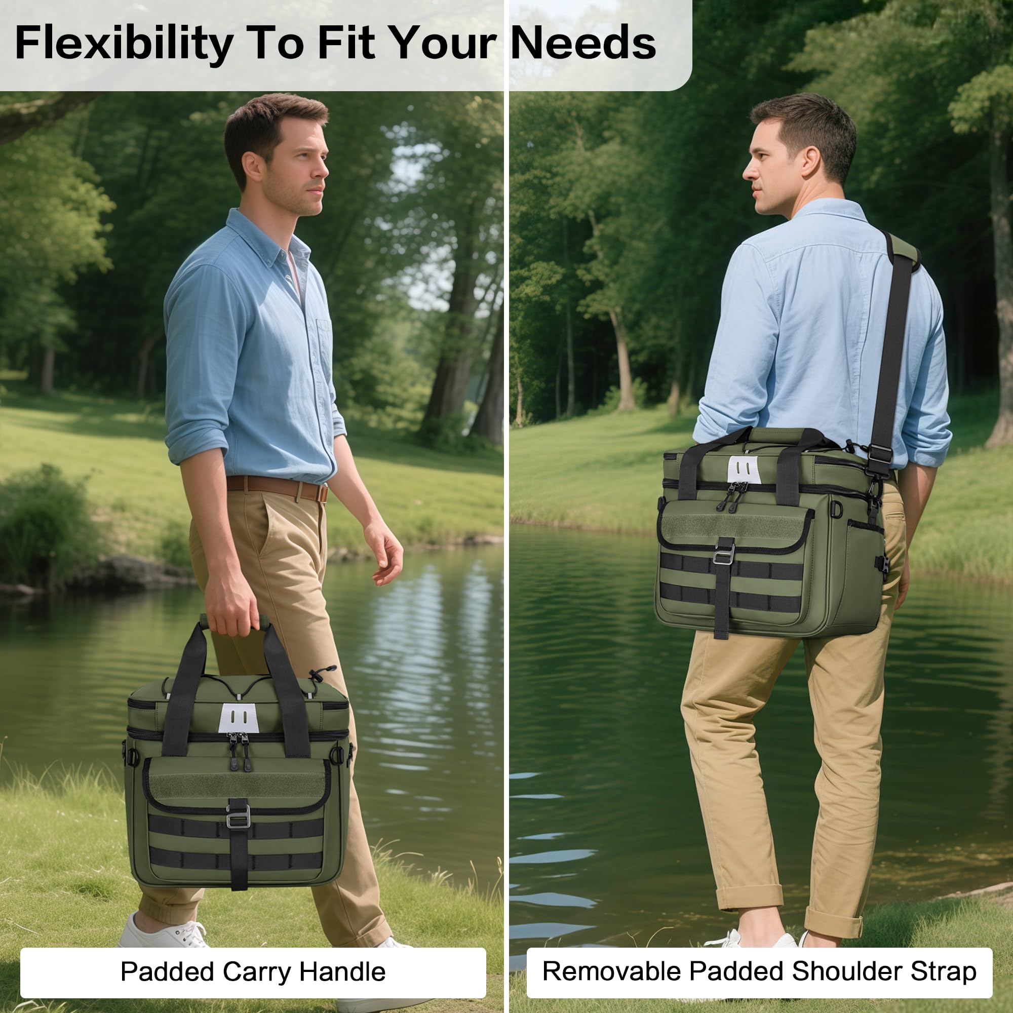 LGAG 30L compact-organization showcases bulk gear neatly stored for quick retrieval.