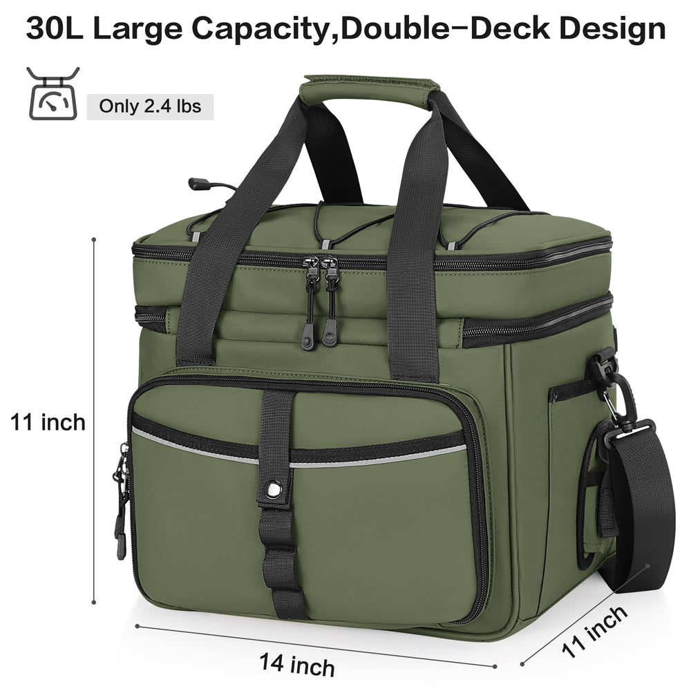 LGAG 30L top-compartment view keeps small gear within easy reach.