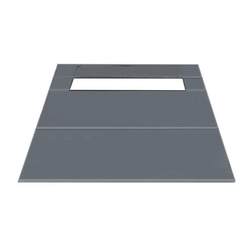 LGHQGHXF ice fishing tent floor mat shows 180cm opening for comfortable seating