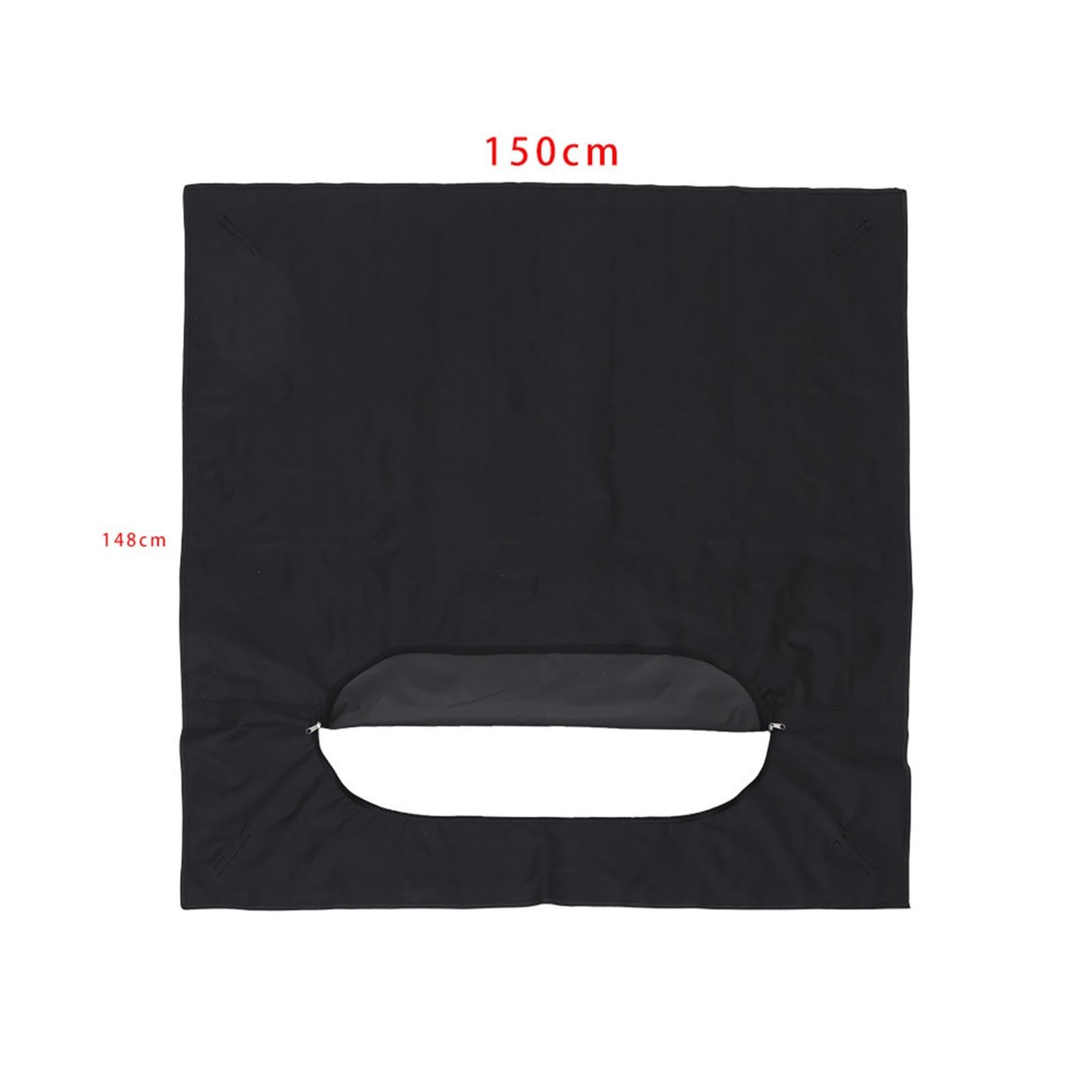 LGHQGHXF open zipper design lets you choose your fishing area.