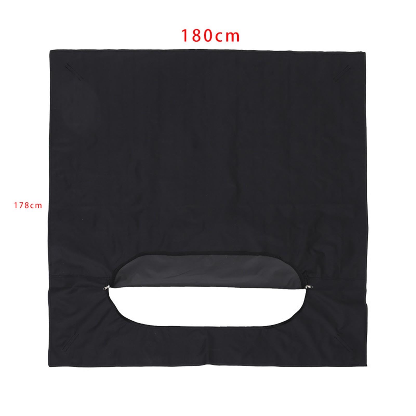 LGHQGHXF open zipper design for flexible fishing area and seating