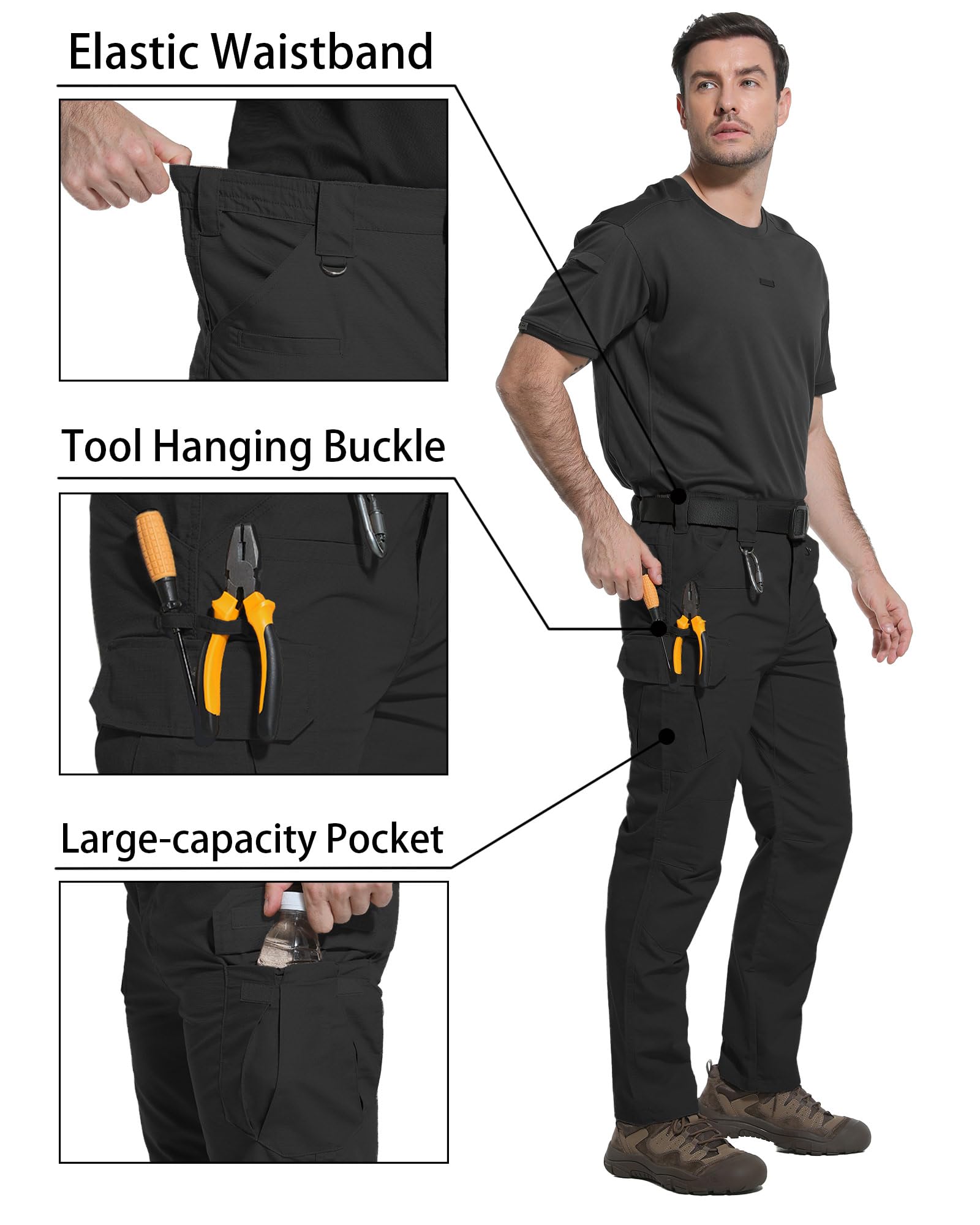 LGNTBE knee reinforcement supports bending and climbing in tough jobs