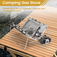 Lhnjimrsy Stabilizing Furnace compact design fits in a small backpack.