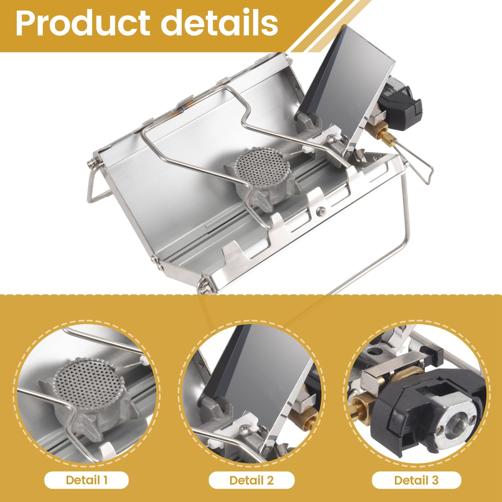 Lhnjimrsy Stabilizing Furnace with pot-support design supports diverse cookware outdoors.