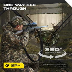 LHUTOR camouflage pattern helps blend into field and forest surroundings
