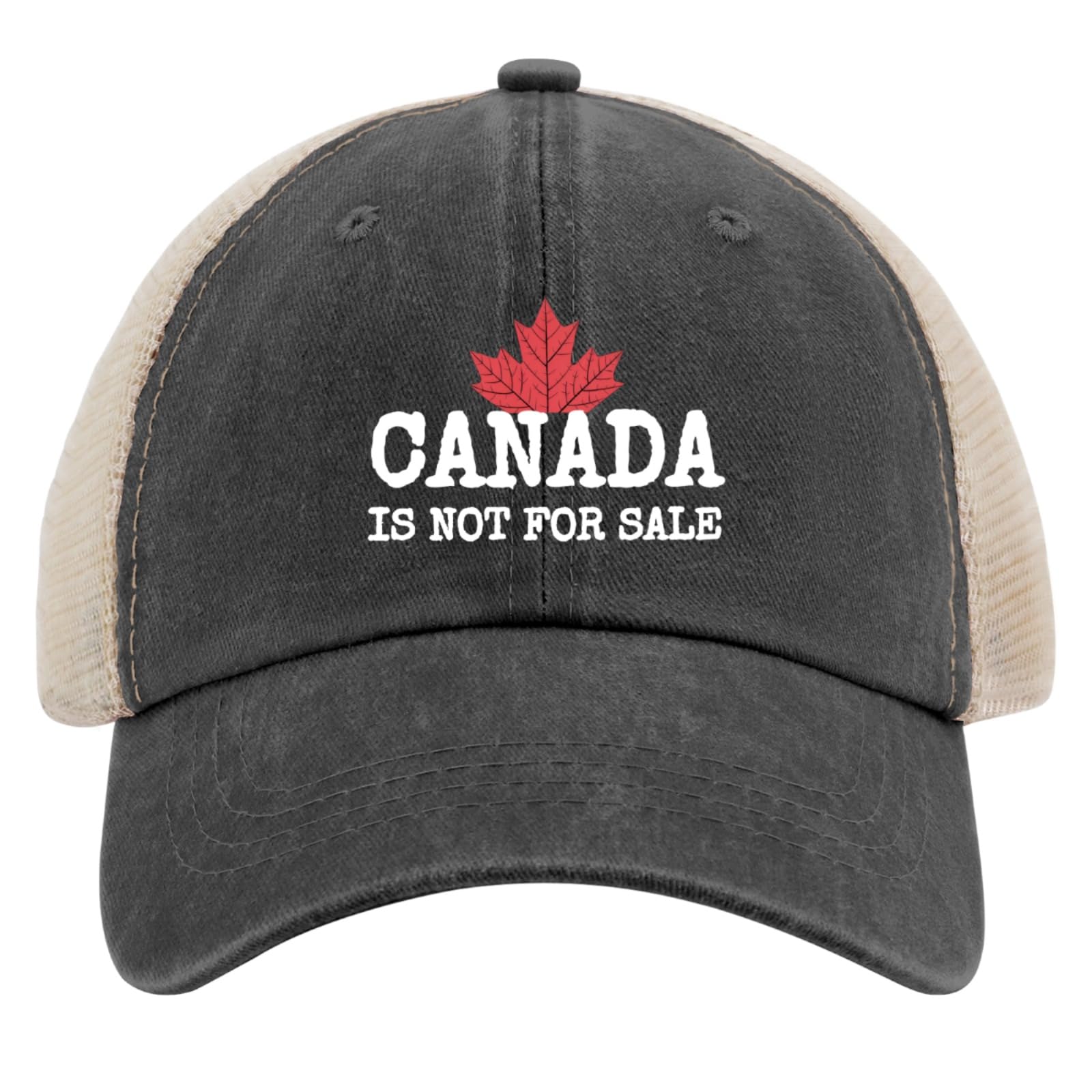 Liabiliies Canada is Not for Sale hat back view with adjustable strap for secure fit