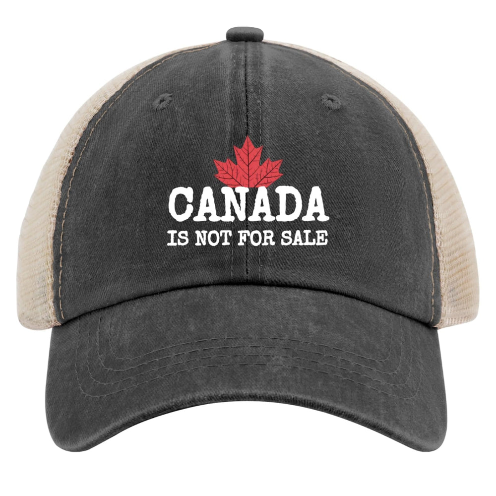 Liabiliies Canada is Not for Sale hat back view with adjustable strap for secure fit