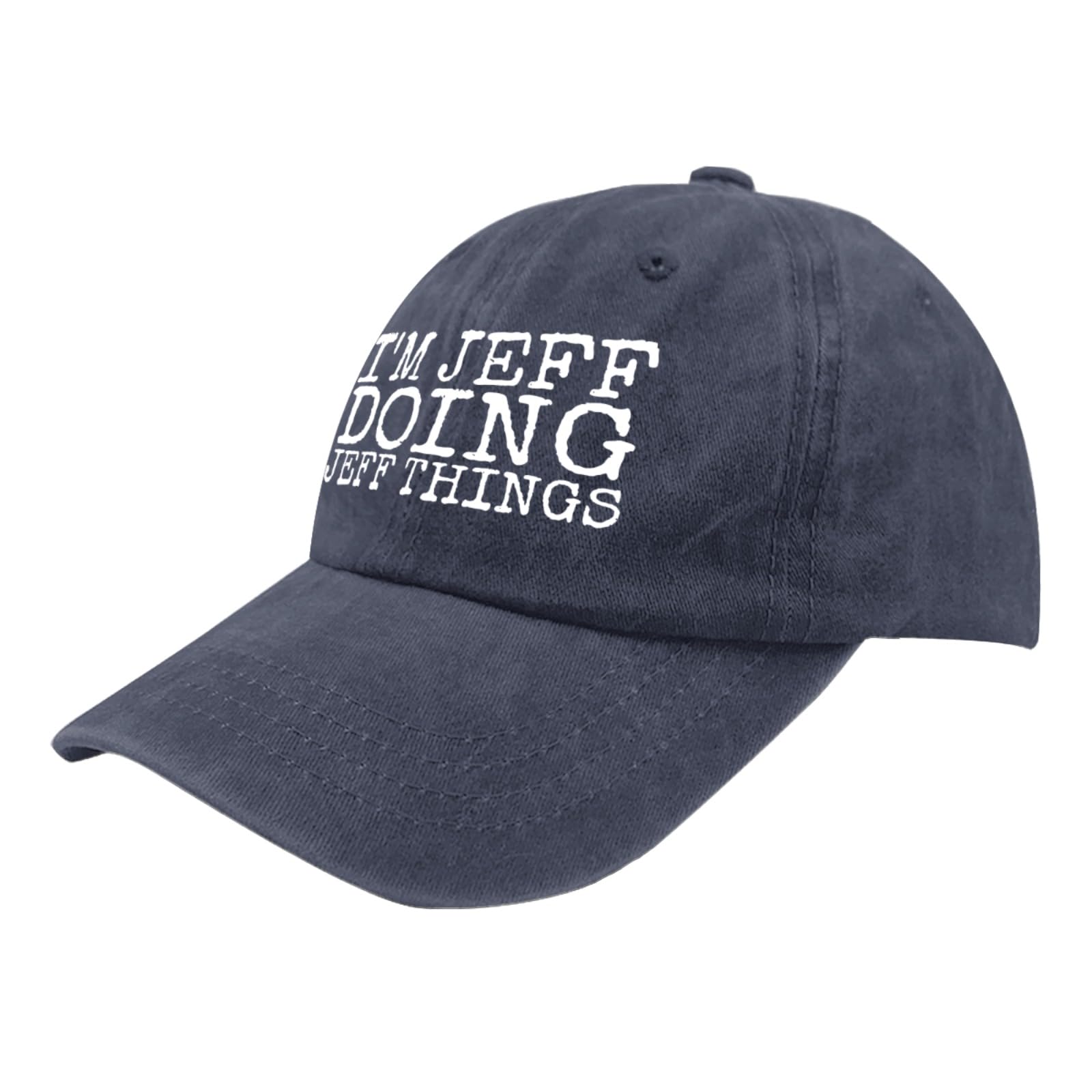 Liabiliies dad-cap-navy-back-strap durable, comfortable closure for daily use.