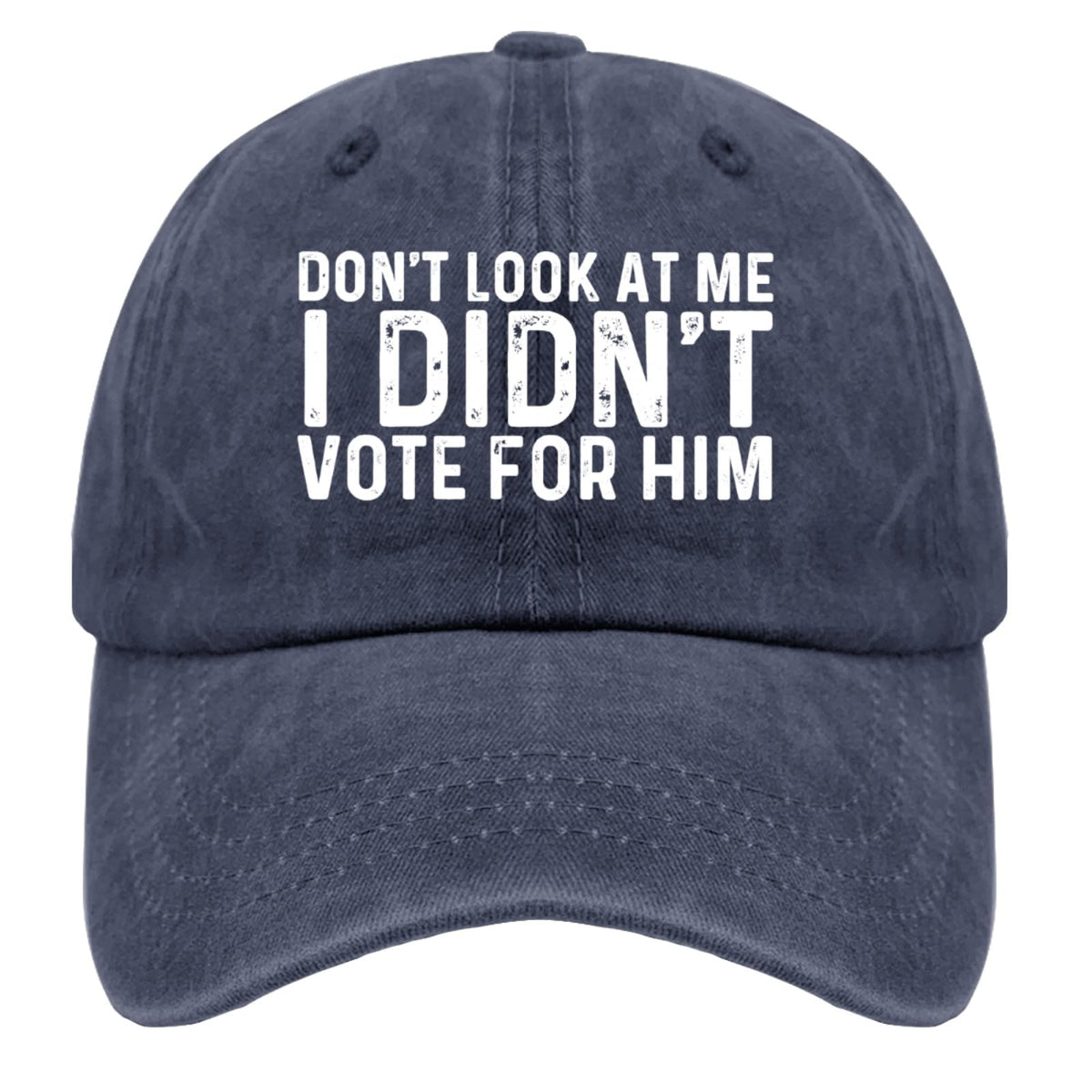 liabiliies Dont Look at Me I Didn't Vote for Him Hat Women mesh for breathable summer wear.