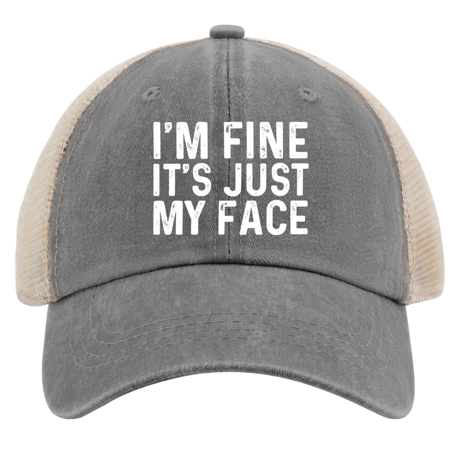 Liabiliies funny trucker hat for women with mesh back, ideal for casual summer wear.