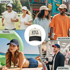liabiliies My Girlfriend Will Kill You hat back with adjustable strap for comfort