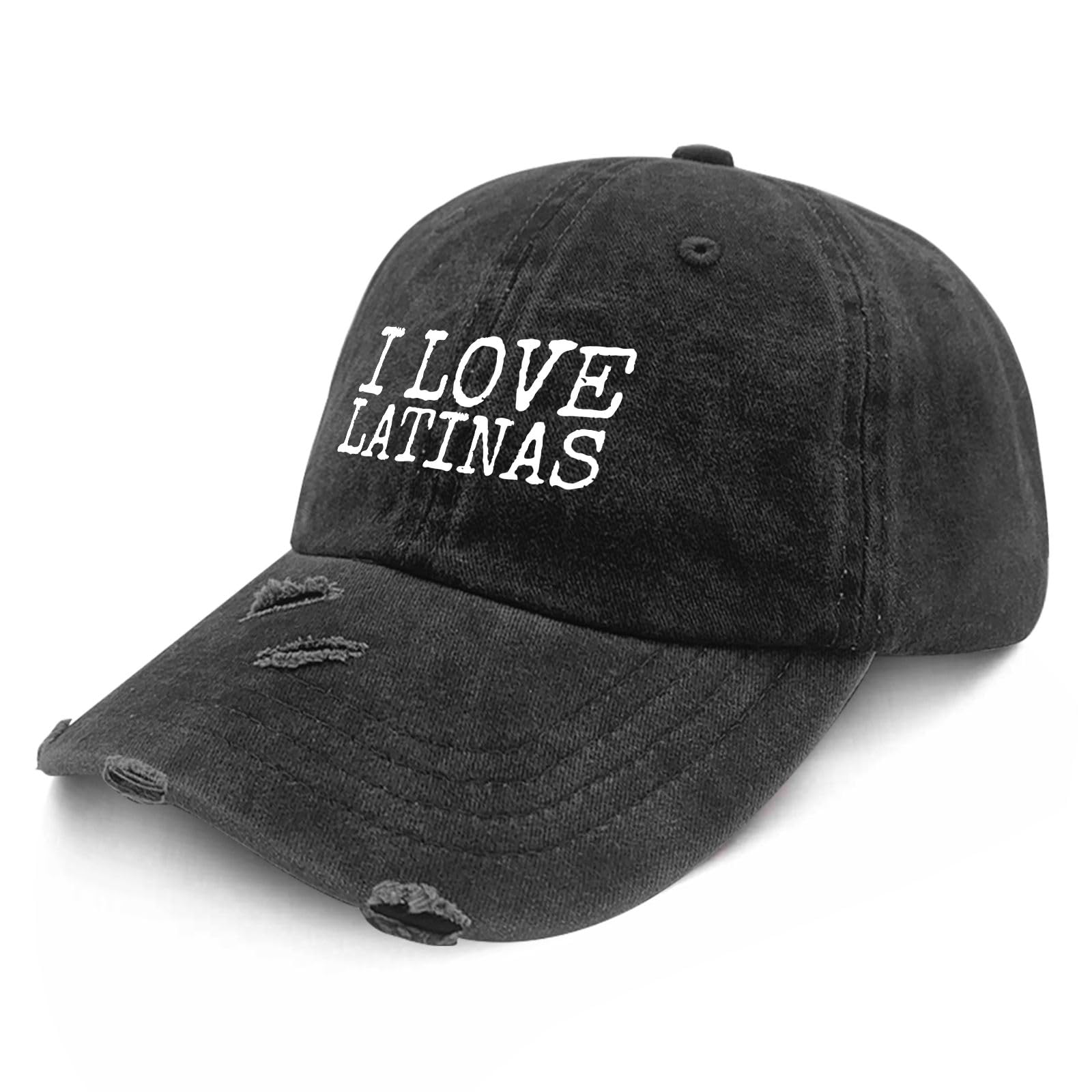 liabiliies I Love Latinas hat with adjustable back for a comfortable fit