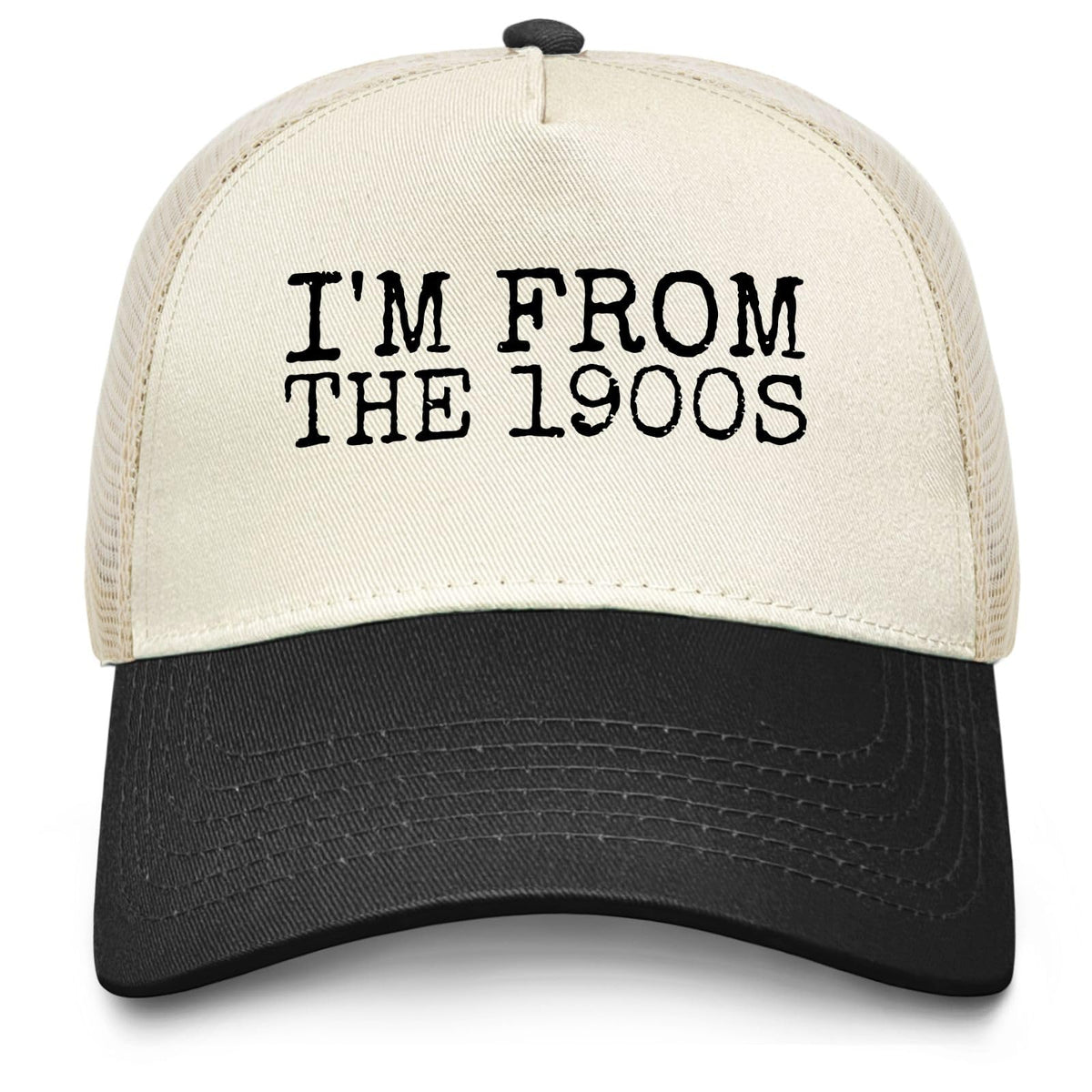 liabiliies I'm from the 1900s hat front view for casual daily wear