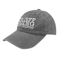 Liabiliies dad hat front detail highlights premium cotton for softness and durability