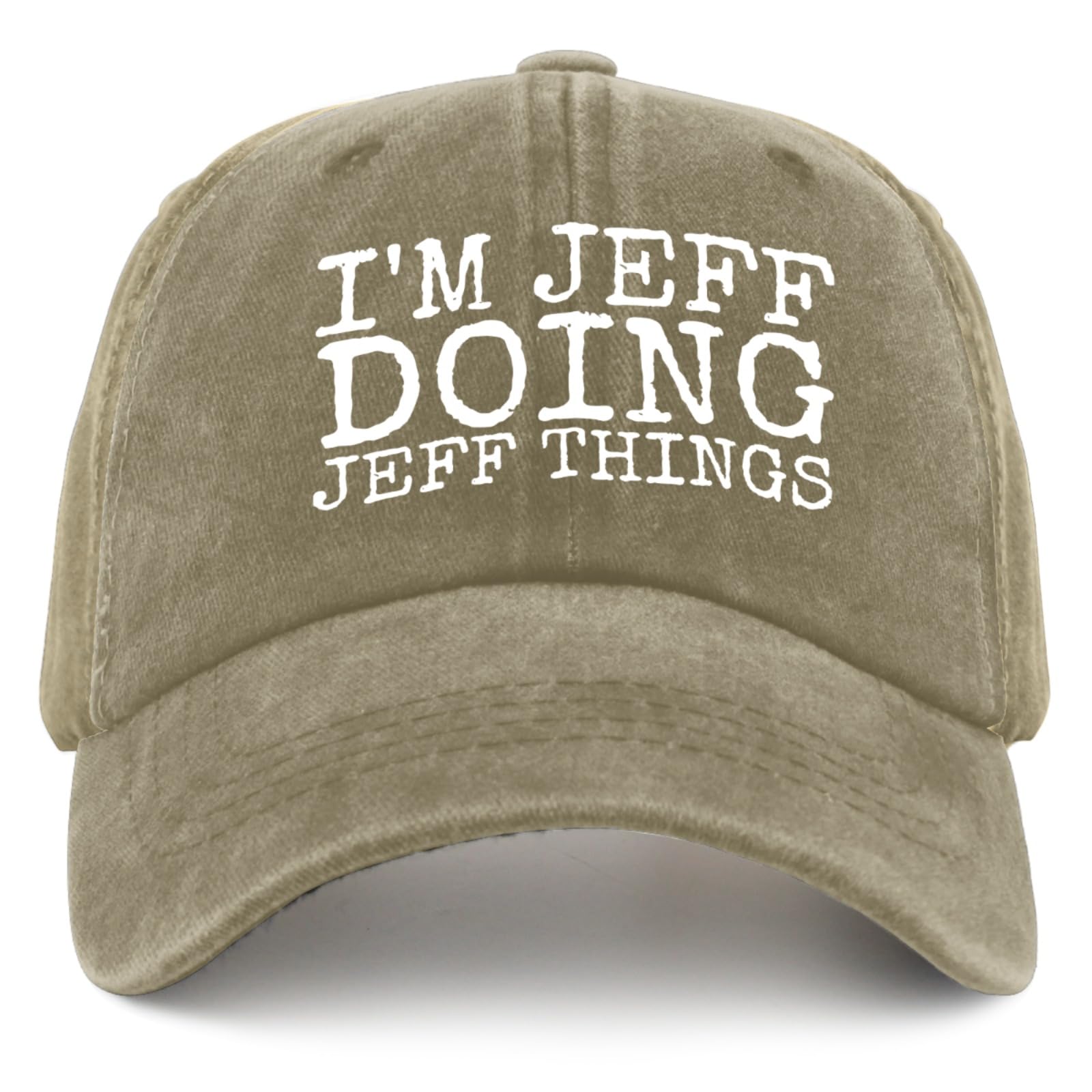 liabiliies hat front view with bold print, ideal for casual dad outfits.