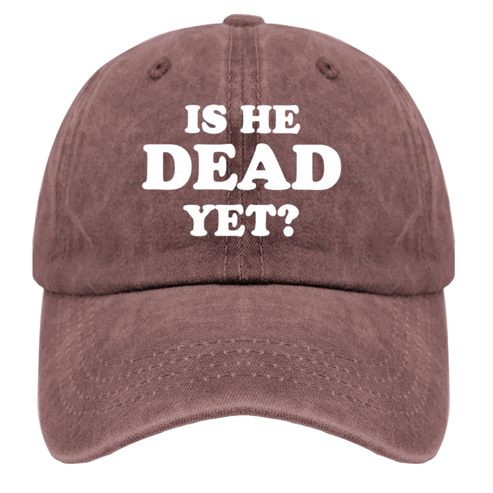 liabiliies Is He Dead Yet Hat for men with mesh back for cooling breathability