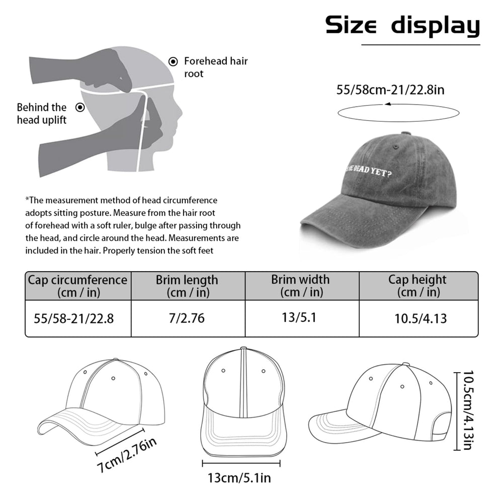 Liabiliies Is He Dead Yet Hat mesh detail emphasizing ventilation on warm days