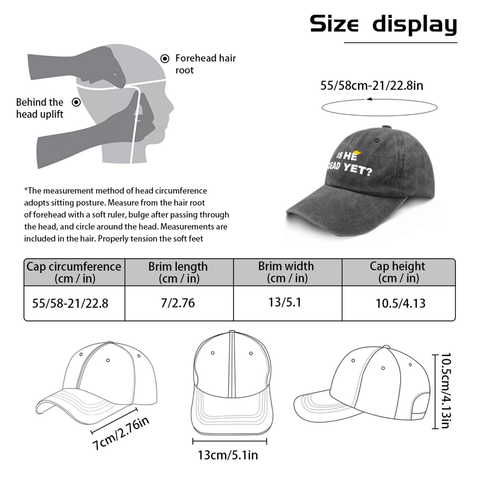 Liabiliies Is He Dead Yet hat mesh detail, cool airflow during outdoor activities.