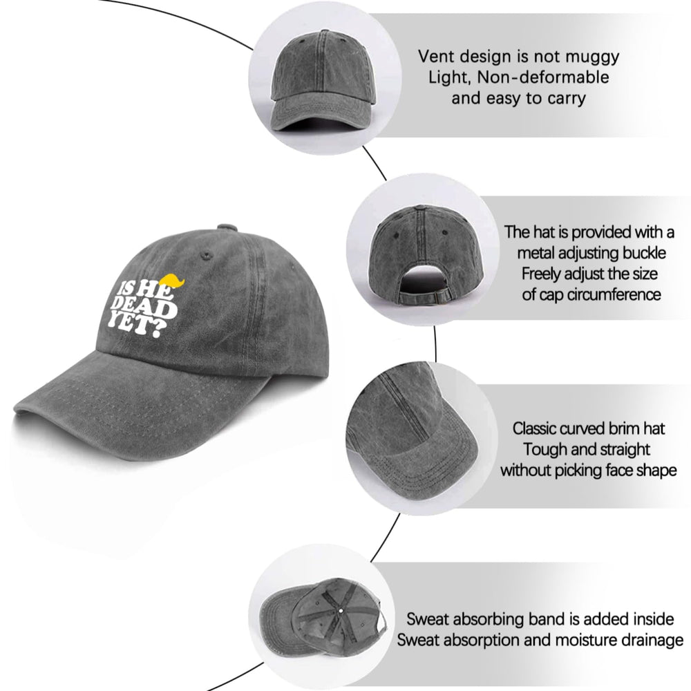 liabiliies Is He Dead Yet hat versatile for men and women, ideal for everyday use.