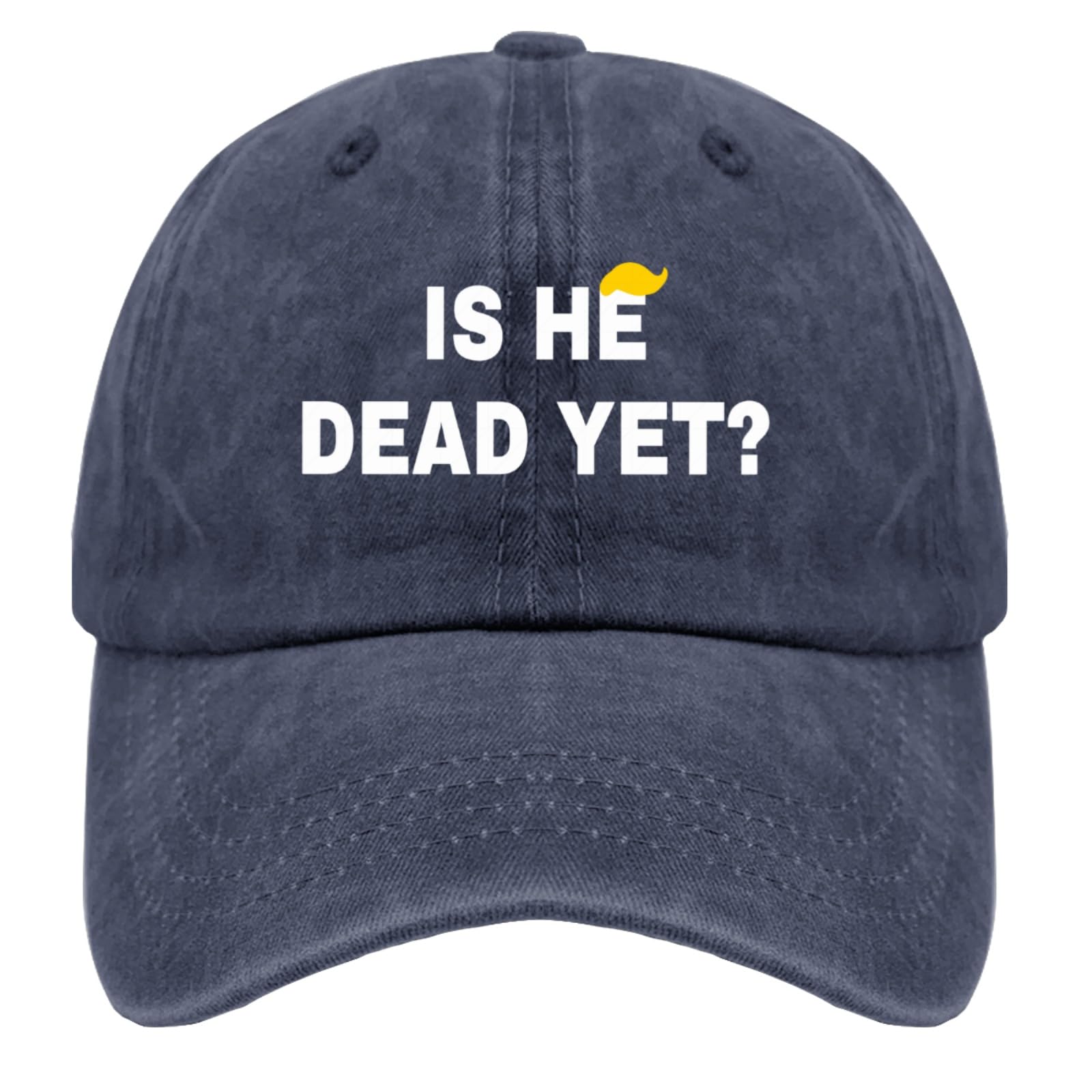 liabiliies Is He Dead Yet hat side view highlights breathable mesh for summer