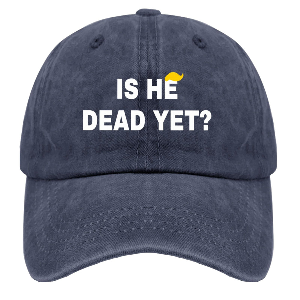 liabiliies Is He Dead Yet hat side view highlights breathable mesh for summer