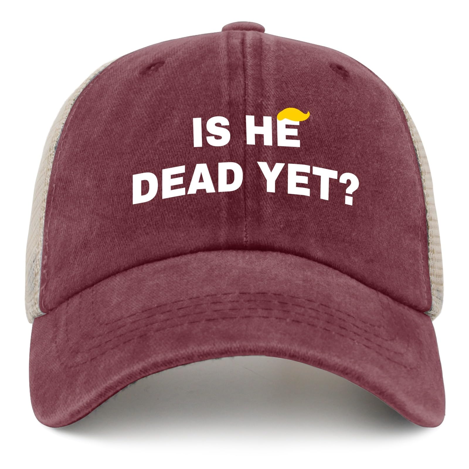 Liabiliies Is He Dead Yet hat side view ideal for casual outdoor activities