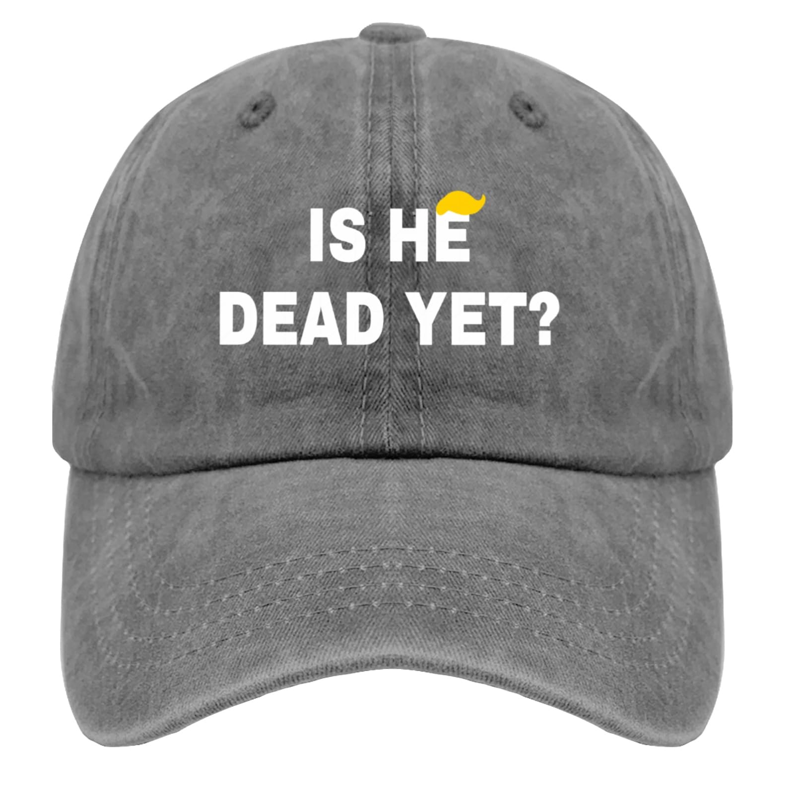 Liabiliies Is He Dead Yet Hat unisex snapback for summer adventures and style.