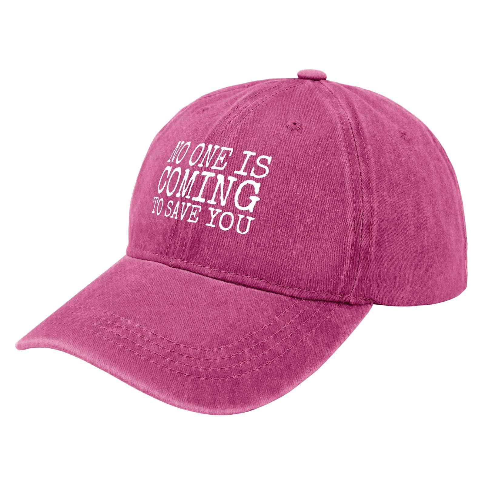 Liabiliies No One Is Coming to Save You hat side view with adjustable buckle