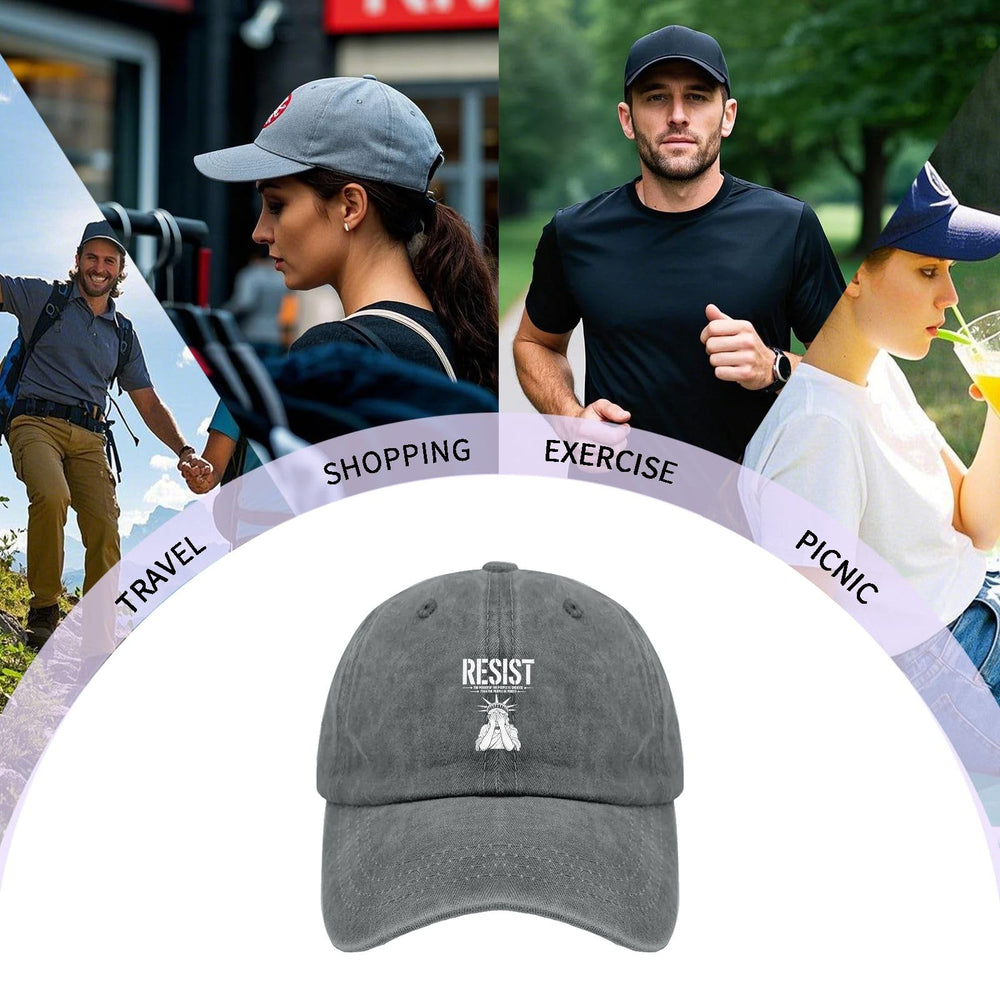 liabiliies Resist The Power hat, gift-ready packaging, ideal for birthdays.