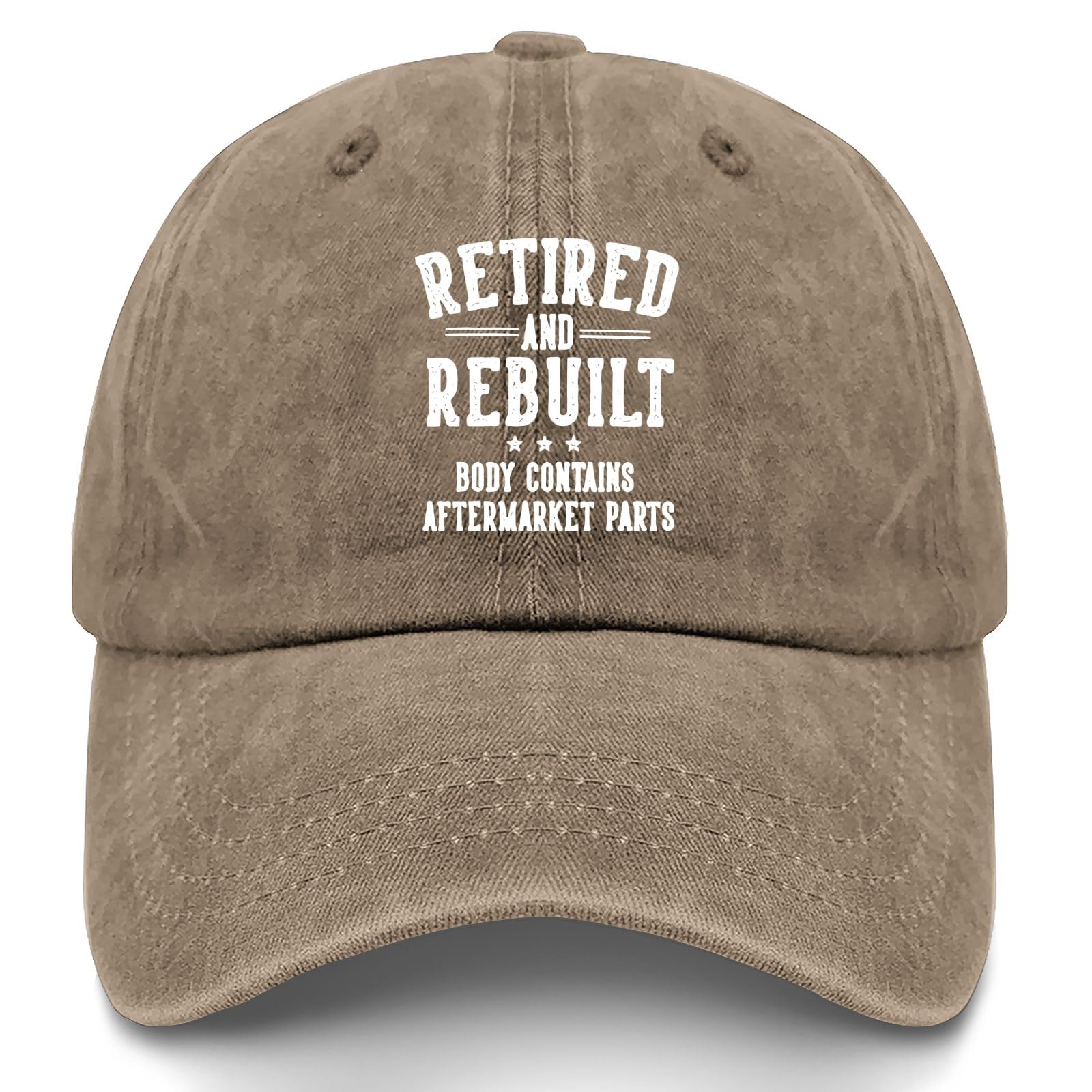 Liabiliies retired rebuilt hat front view with adjustable fit for everyday comfort