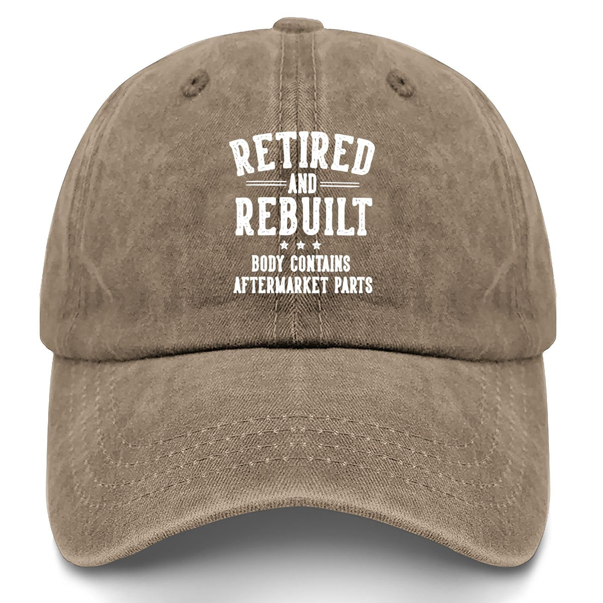 Liabiliies retired rebuilt hat front view with adjustable fit for everyday comfort