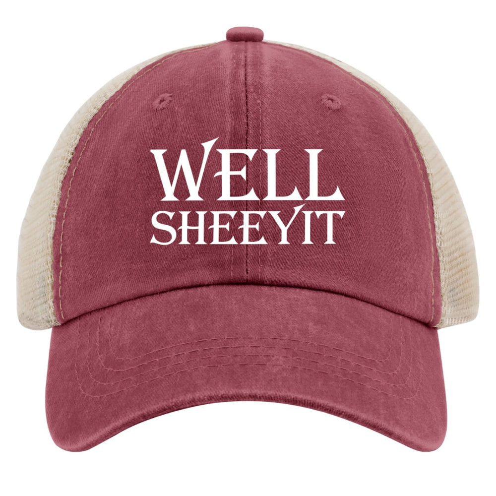 liabiliies Well Sheeyit Hat side profile highlights compact silhouette and breathable mesh