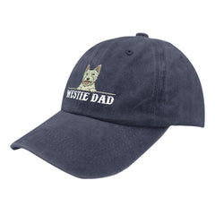 liabiliies Westie Dad Hat back mesh detail highlights moisture management.