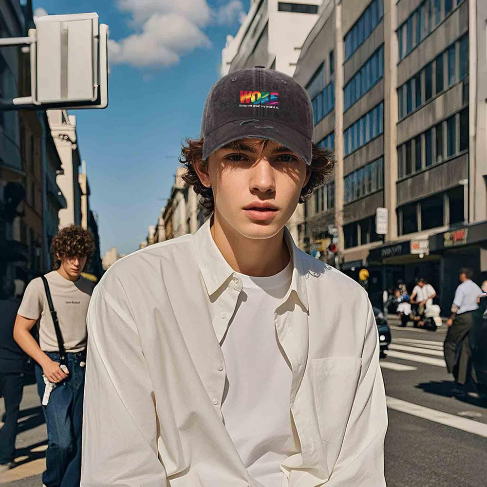 Liabiliies Woke Insult Cap adds street style to your casual look