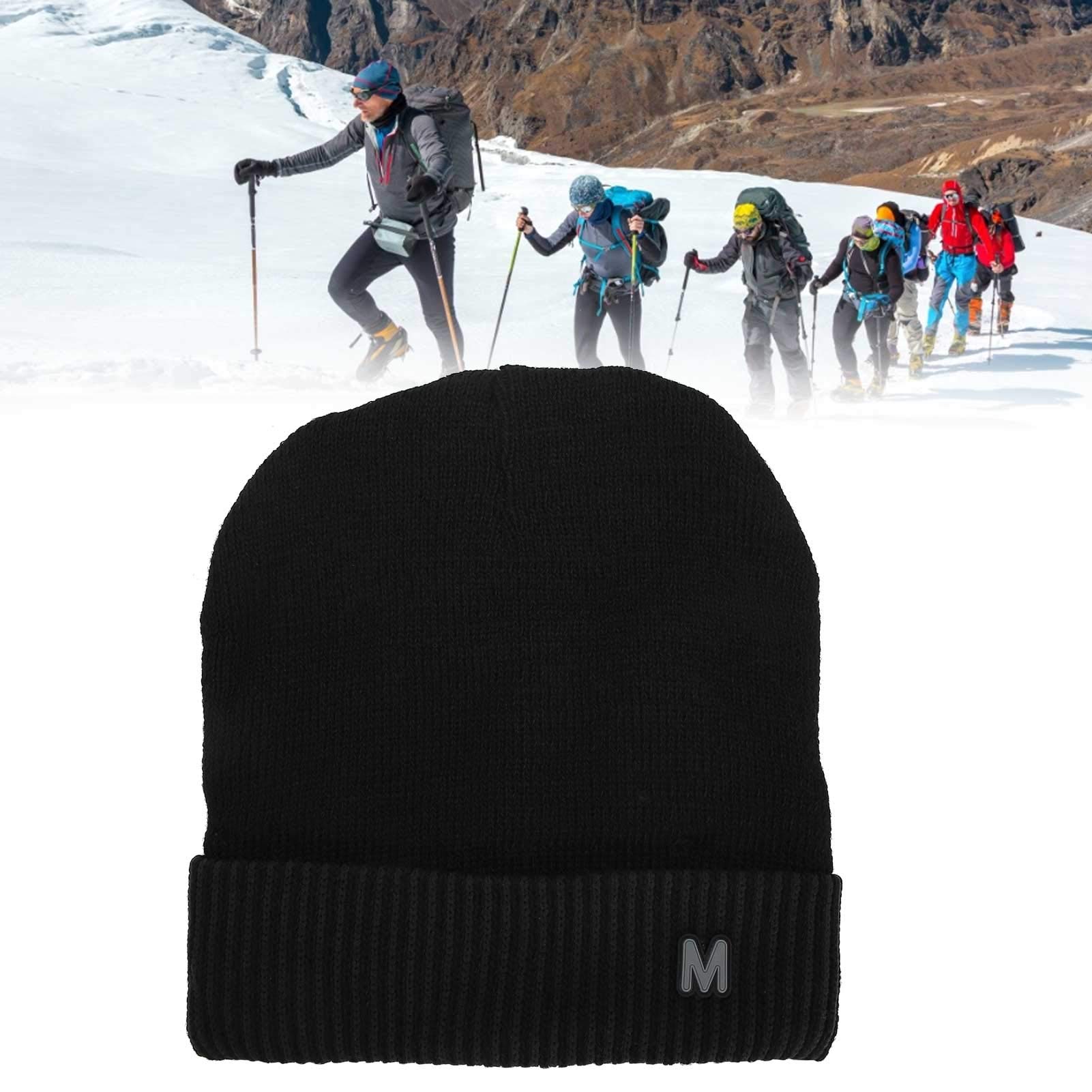LIANGLIDE heated hat blue heat setting, gentle warmth for comfort.