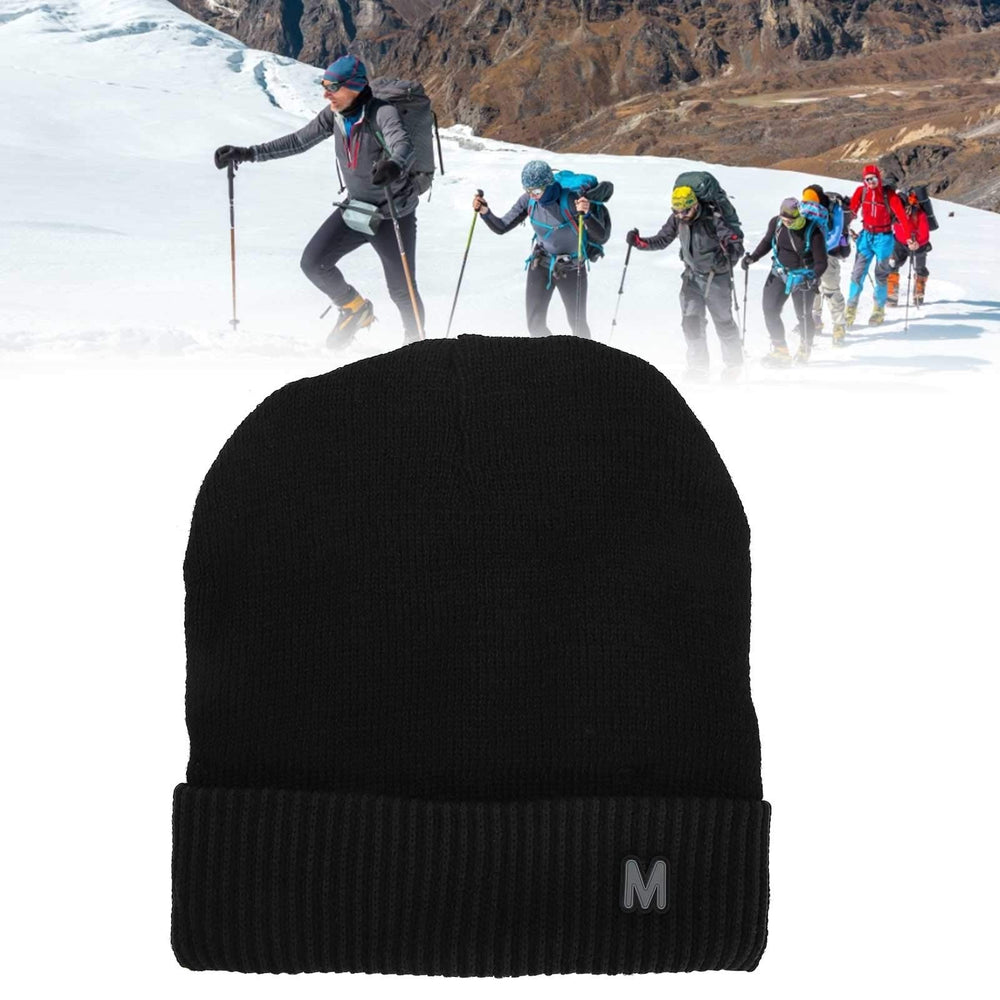 LIANGLIDE heated hat blue heat setting, gentle warmth for comfort.