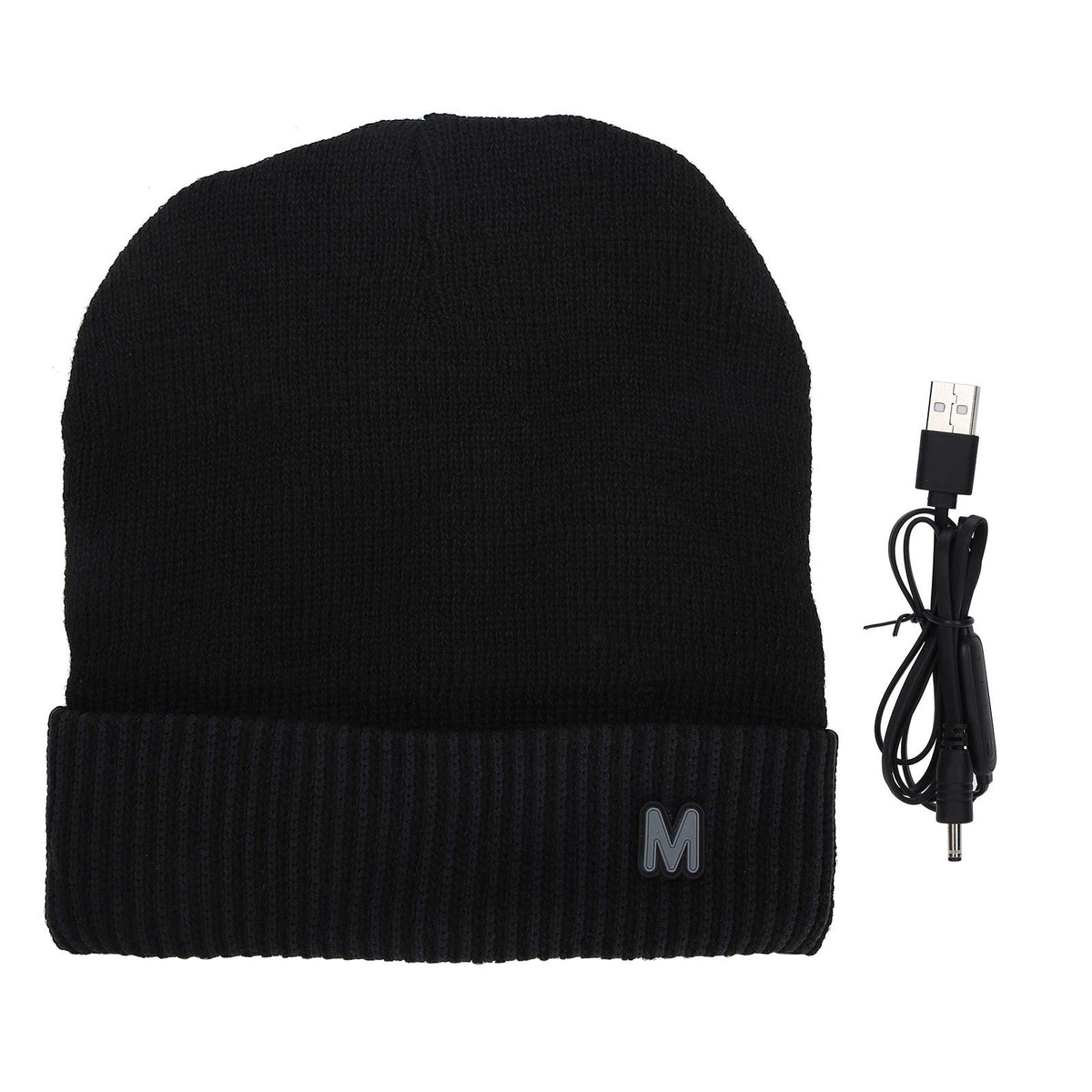 LIANGLIDE heated hat front view, quick warmth for outdoor activities.
