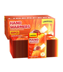 LIBERFEEL hand warmers 80-pack packaging ready for outdoor use