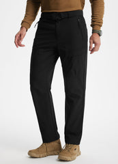 Libin cargo pants 3D tailoring emphasizes knee articulation for freer movement.