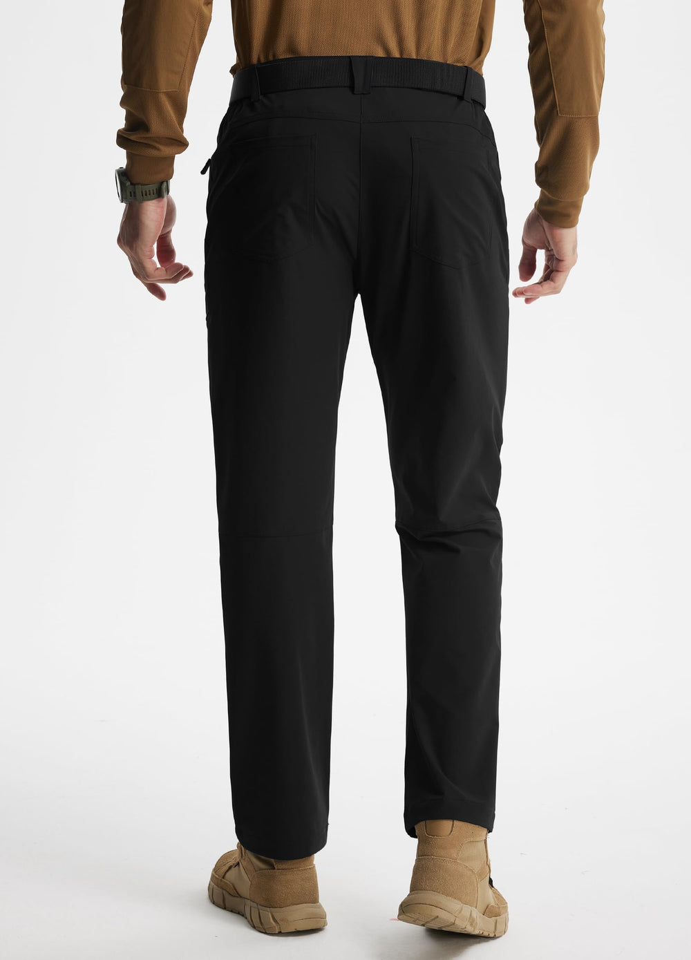 Libin men's cargo work pants side pocket for quick-access gear