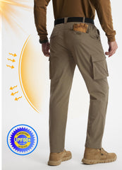 Libin men's hiking pants 3D knee tailoring improves mobility on trails.
