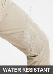 Libin men's hiking pants 4-way stretch fabric for greater mobility.