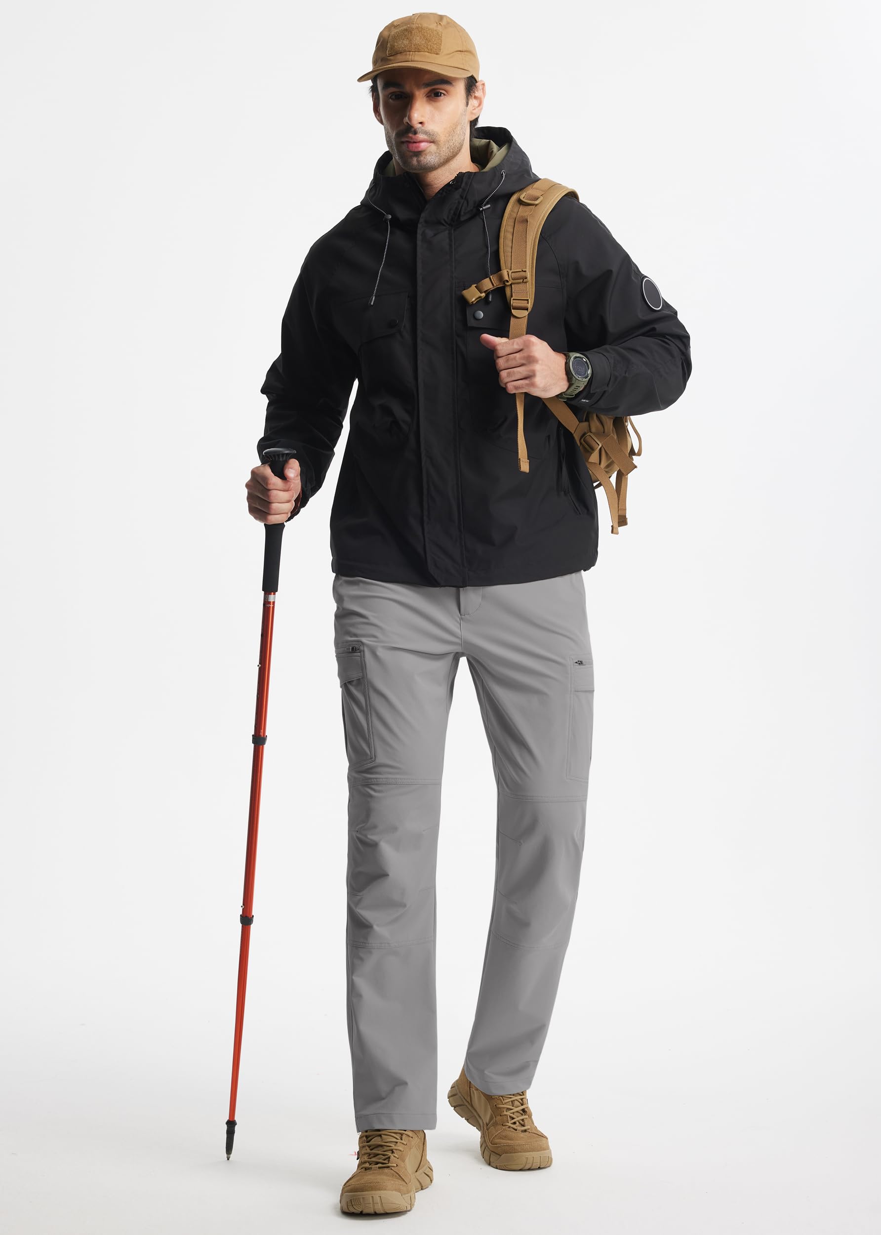 Libin men's hiking pants available lengths ensure comfortable outdoor fit