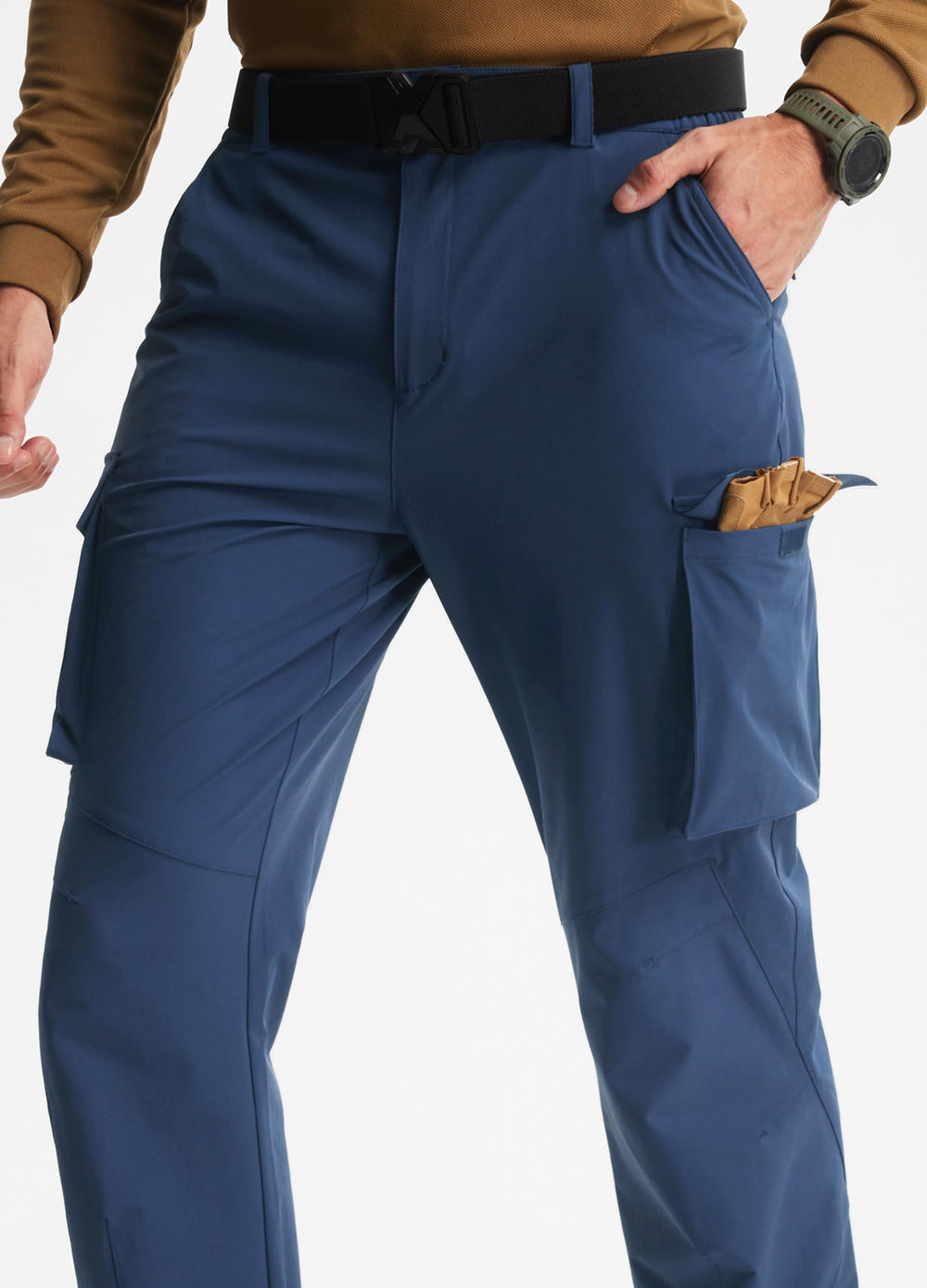 Libin men's hiking pants cargo pockets secure essentials on rugged trails