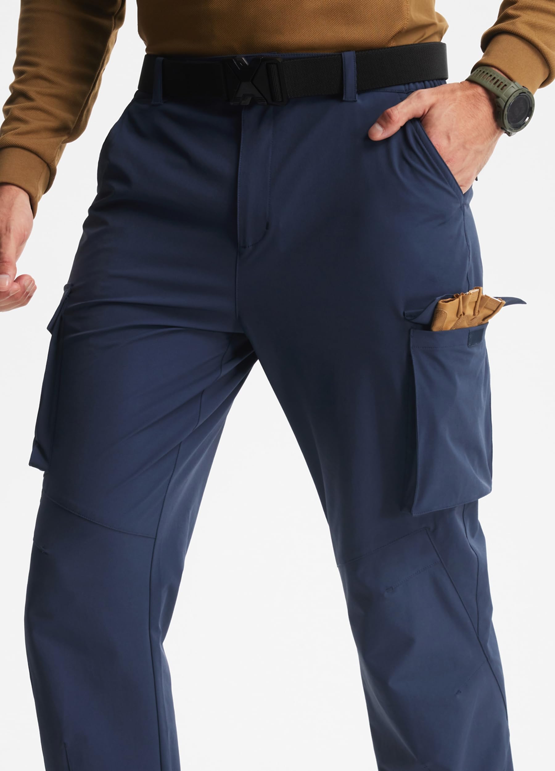 Libin men's hiking pants multiple pockets keeping essentials secure on trail