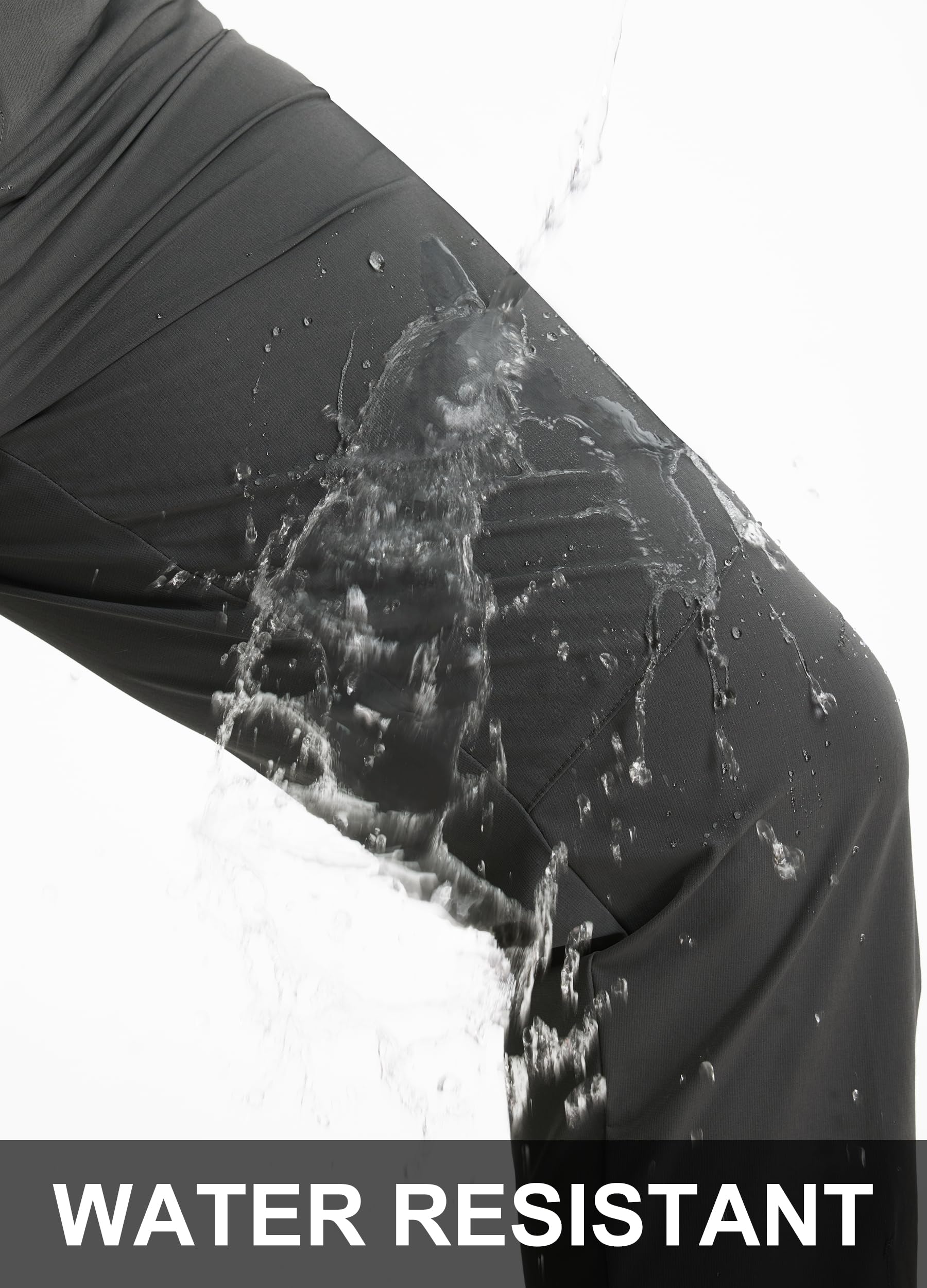 Libin quick-dry pants stay comfortable after rain or exertion