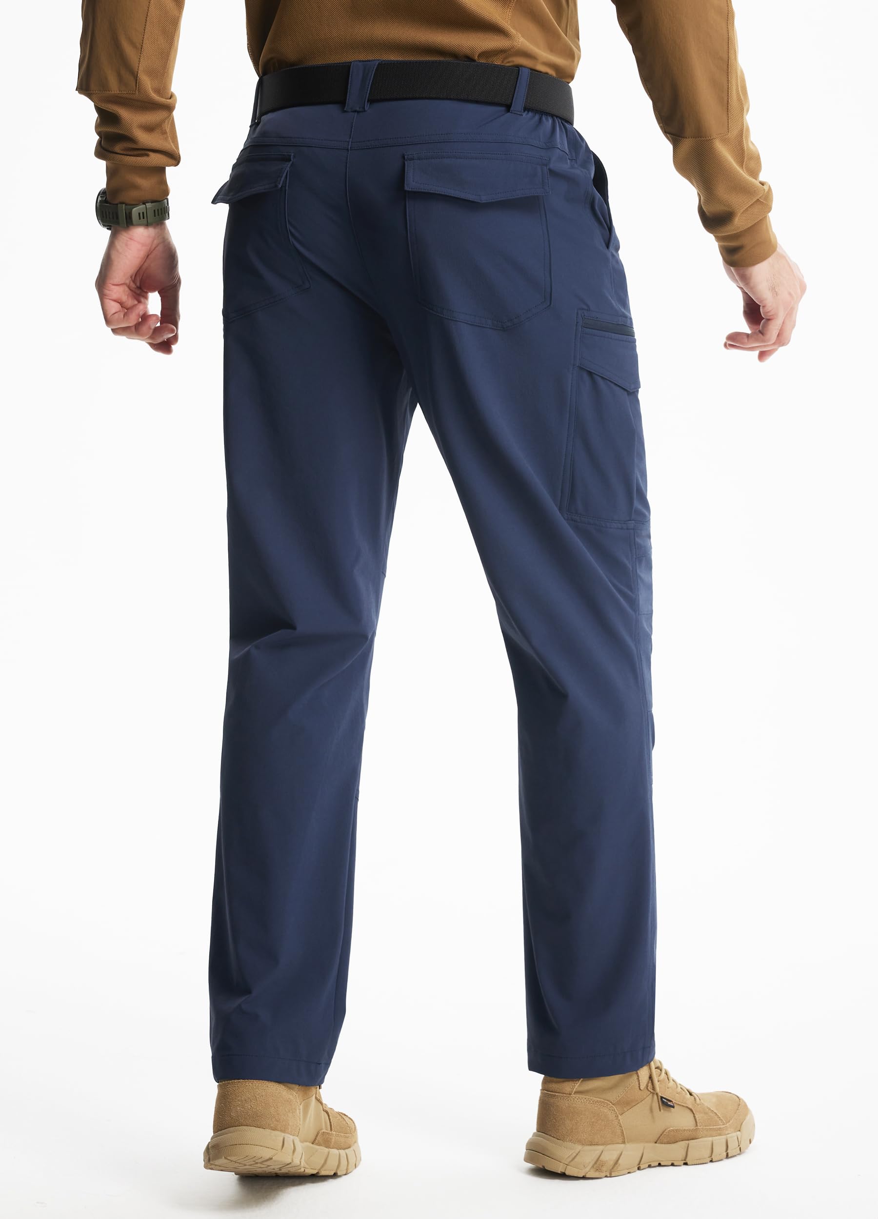 Libin hiking pants with side cargo pockets for quick-access tools on trails.