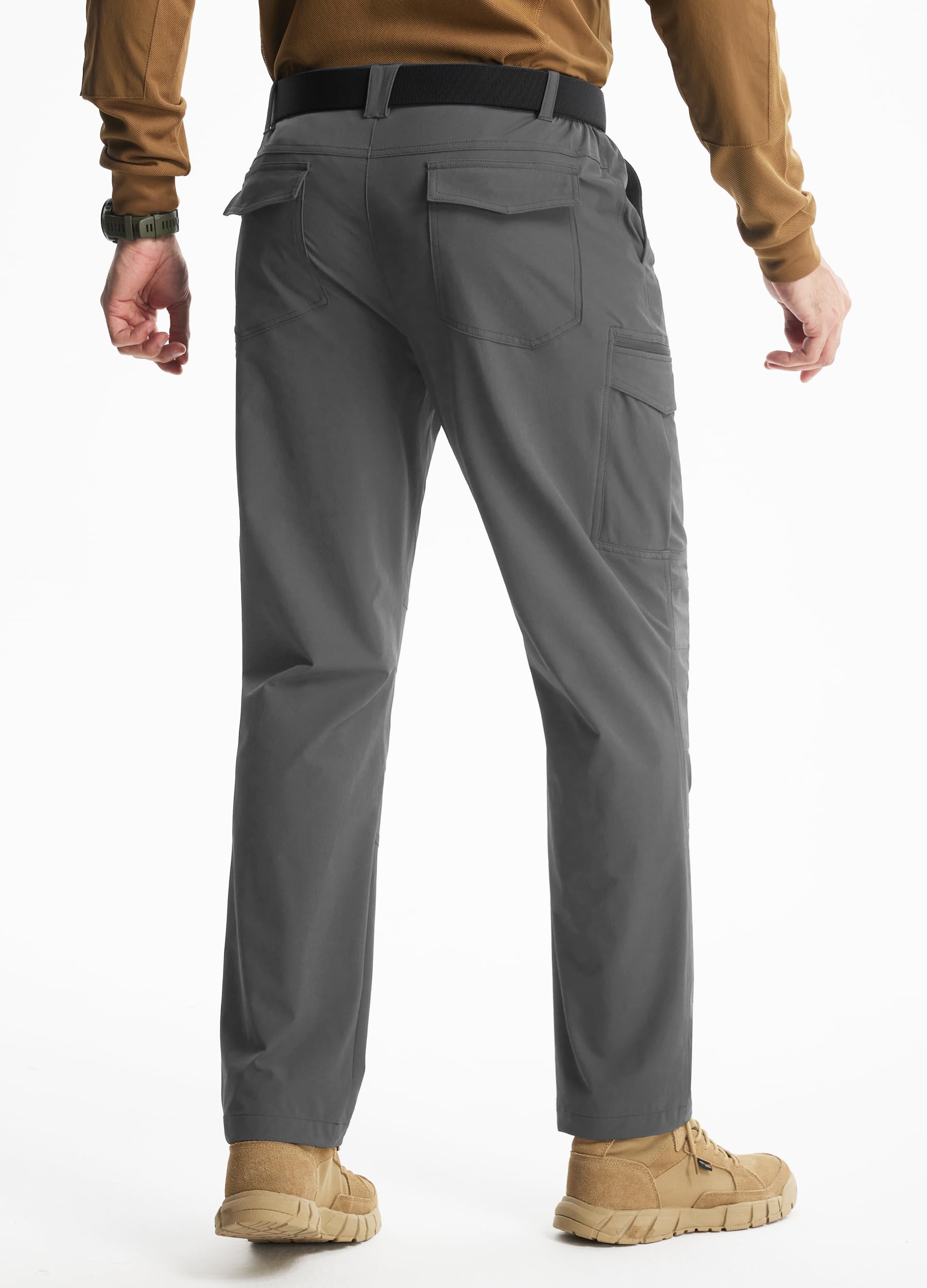 Libin pants side pockets highlighted for secure outdoor storage.